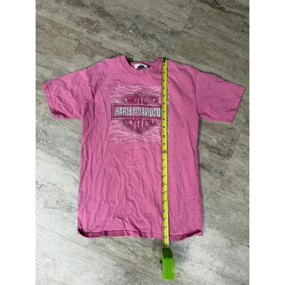 Harley Davidson Shirt -  Kids Medium 10/12 - Pink - Chesters Mesa Arizona‎